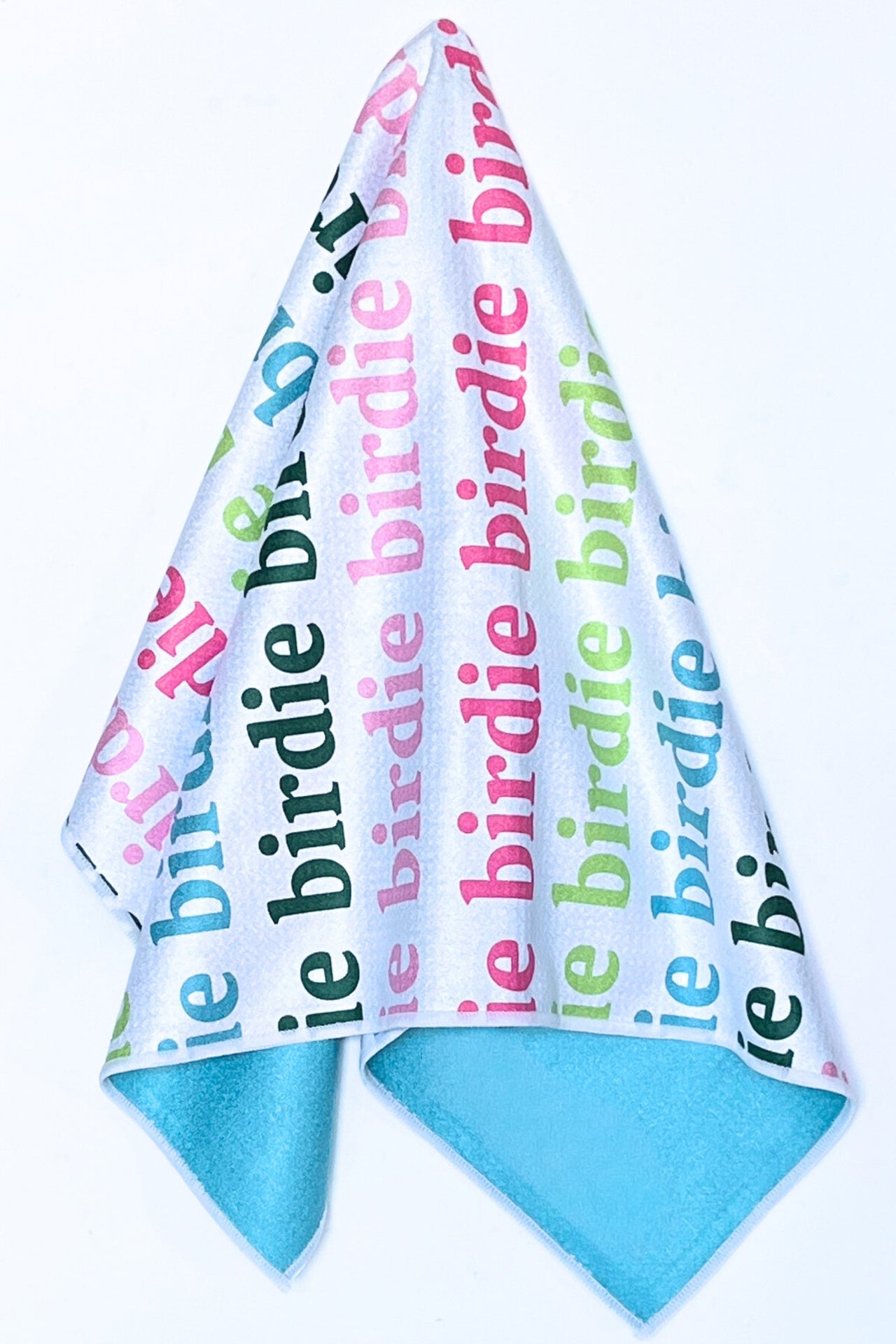 Golf Towel Small Birdie Print