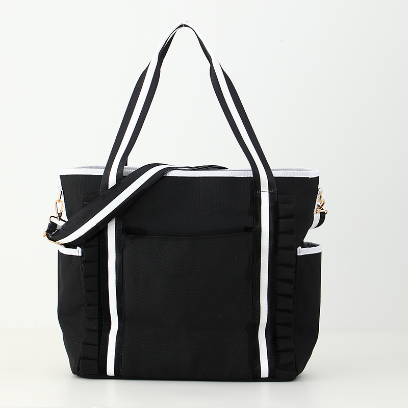 Pickleball, Tennis, and Everyday Tote | Porto | Black & White