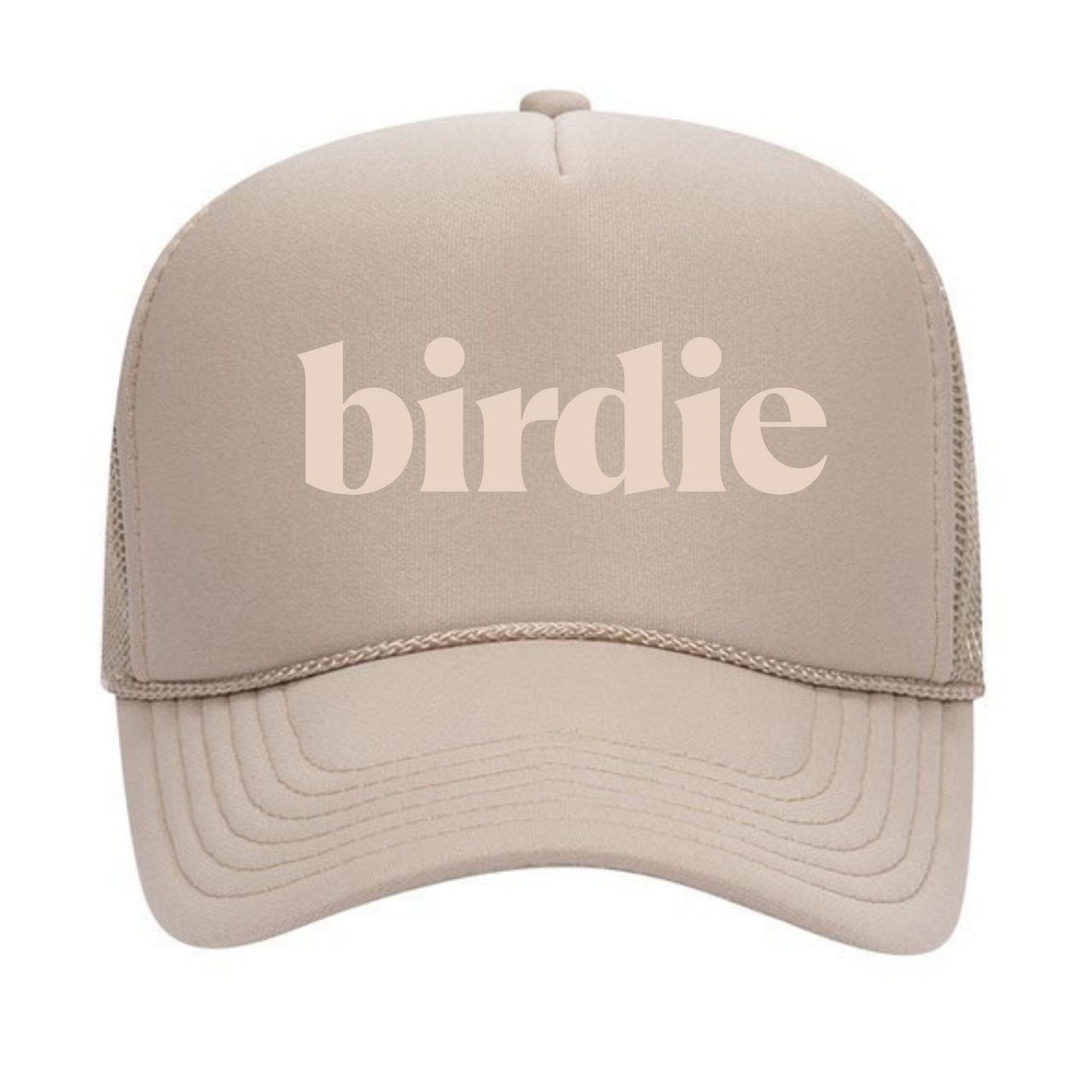 Monochrome Birdie Golf Trucker Hat
