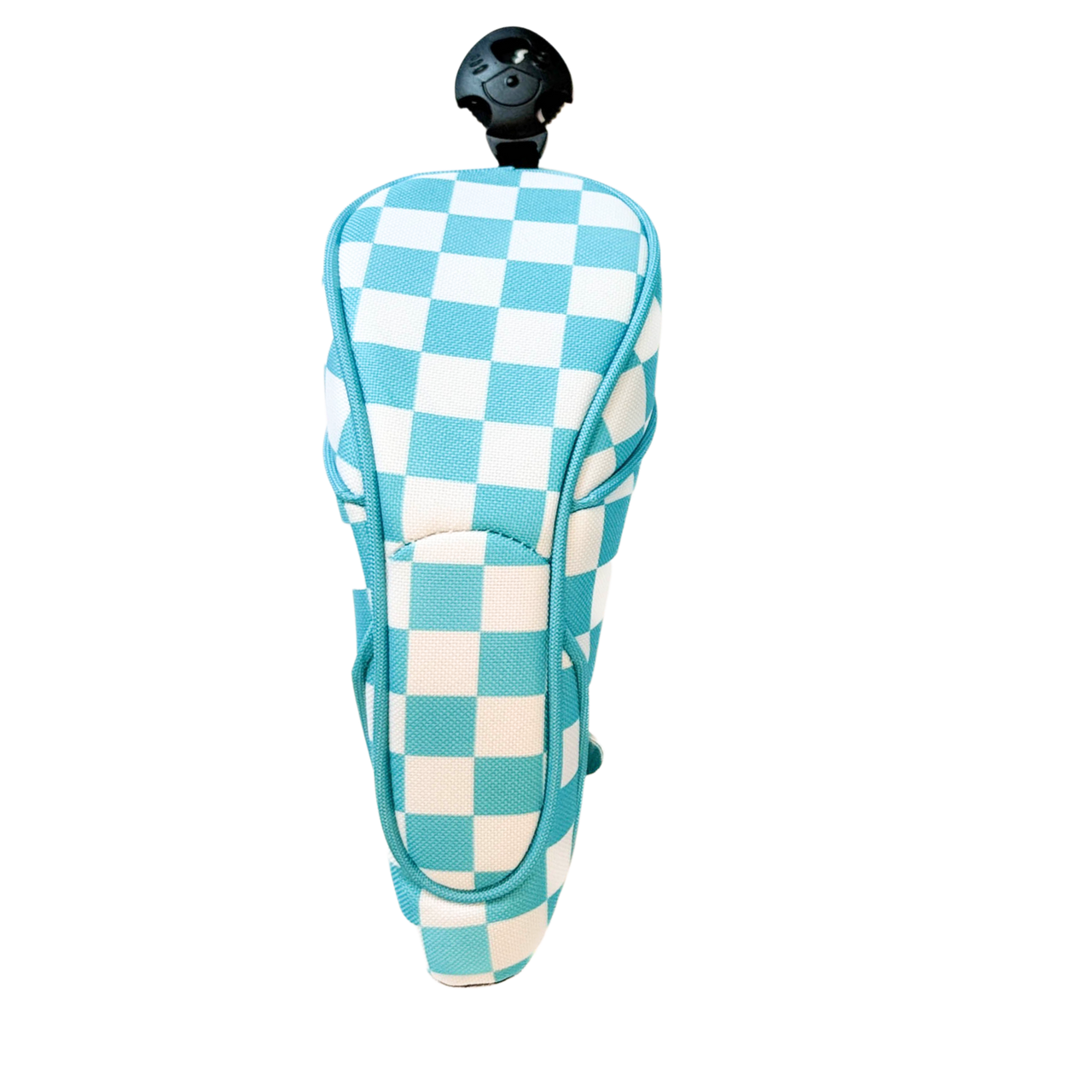 Bali Hybrid Headcover(Teal and White Checkered)