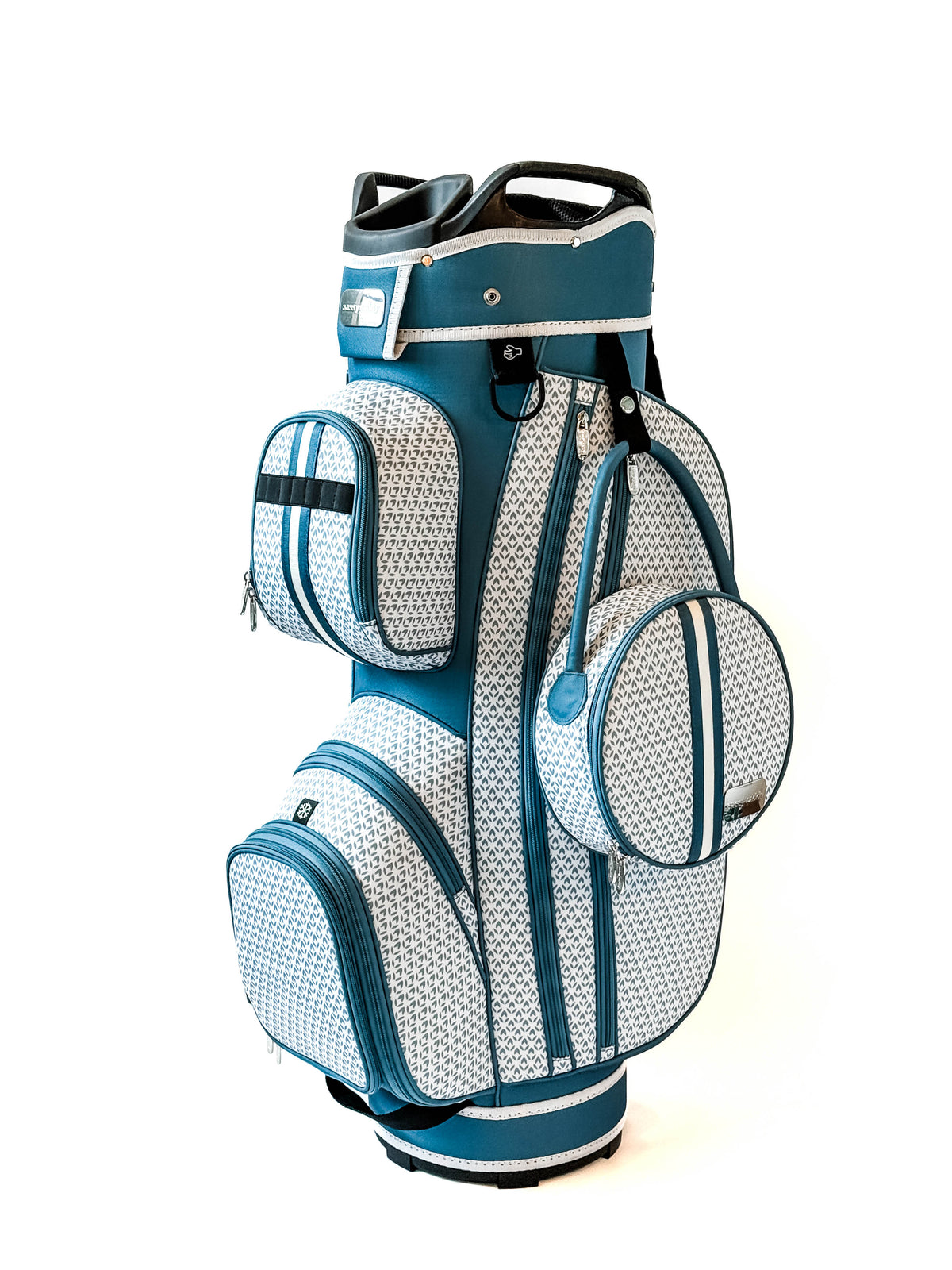 Capri women’s deluxe golf cart bag with cooler pocket and detachable purse