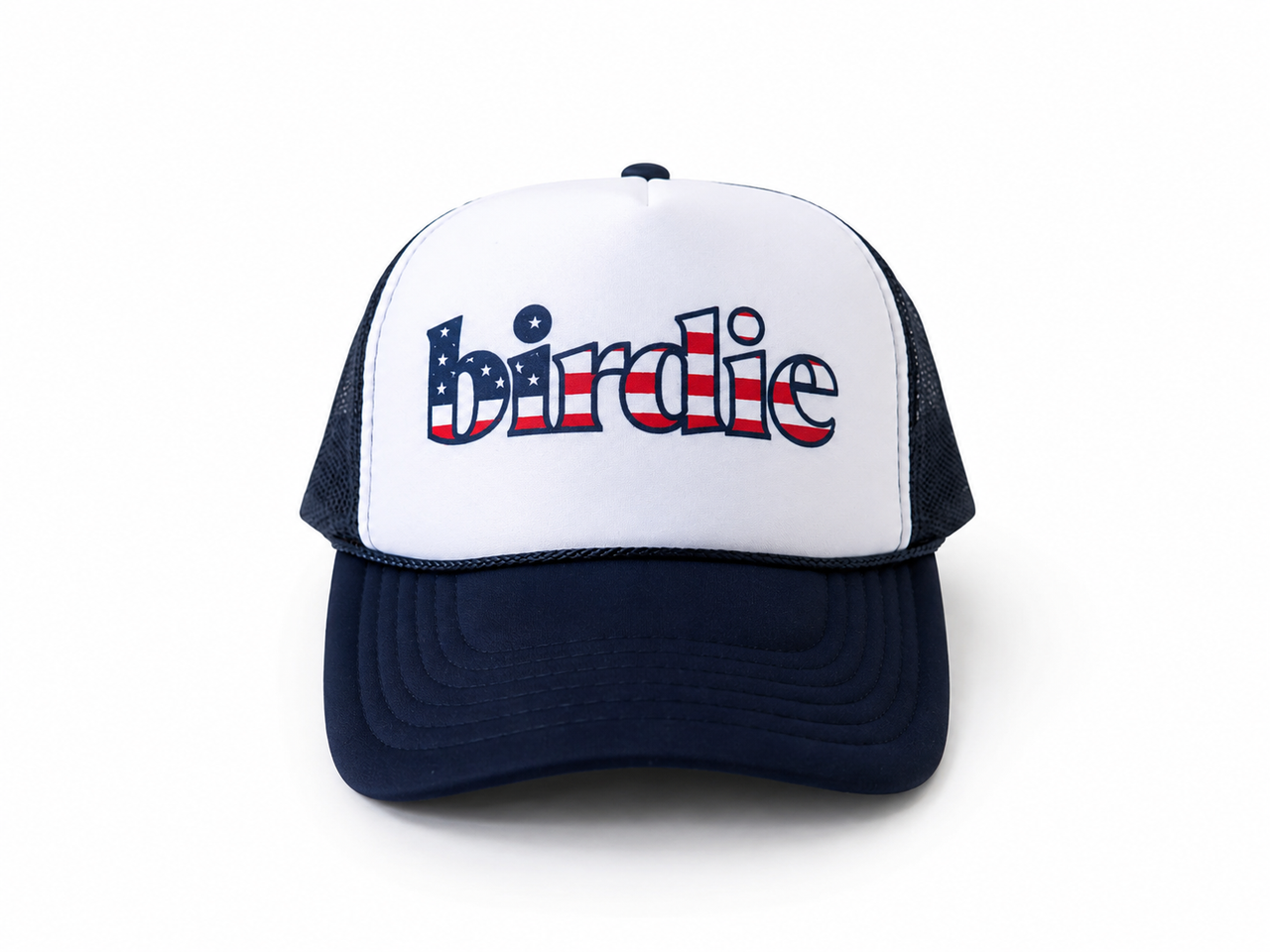 Birdie Trucker Hat – American Flag / USA Edition