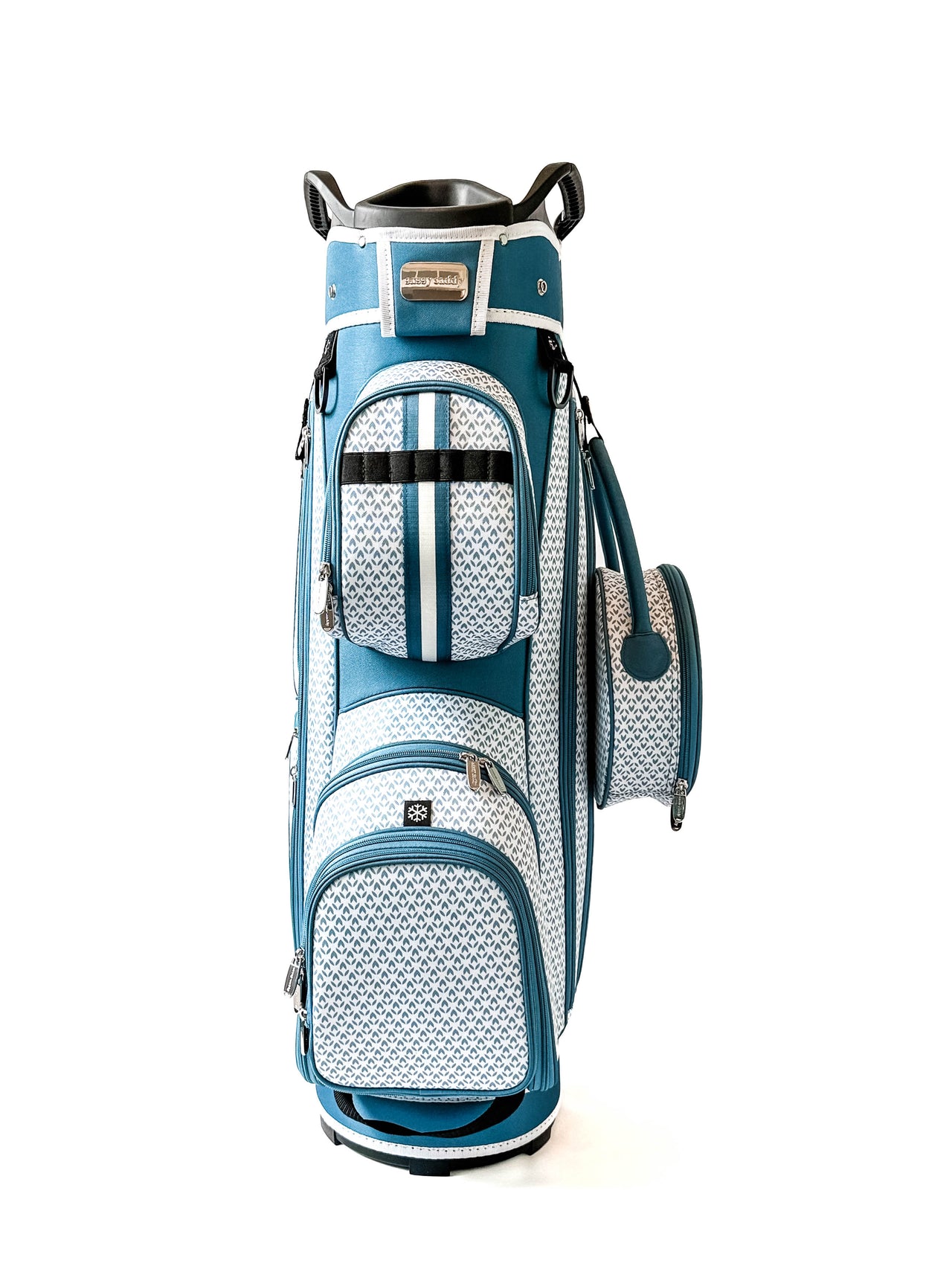 Women’s Deluxe Golf Cart Bag with 14-Way Divider, Cooler Pocket & Detachable Purse – Capri