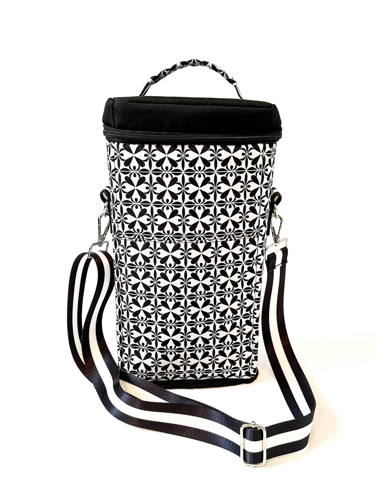 Beverage Cooler Bag | Porto | Black & White