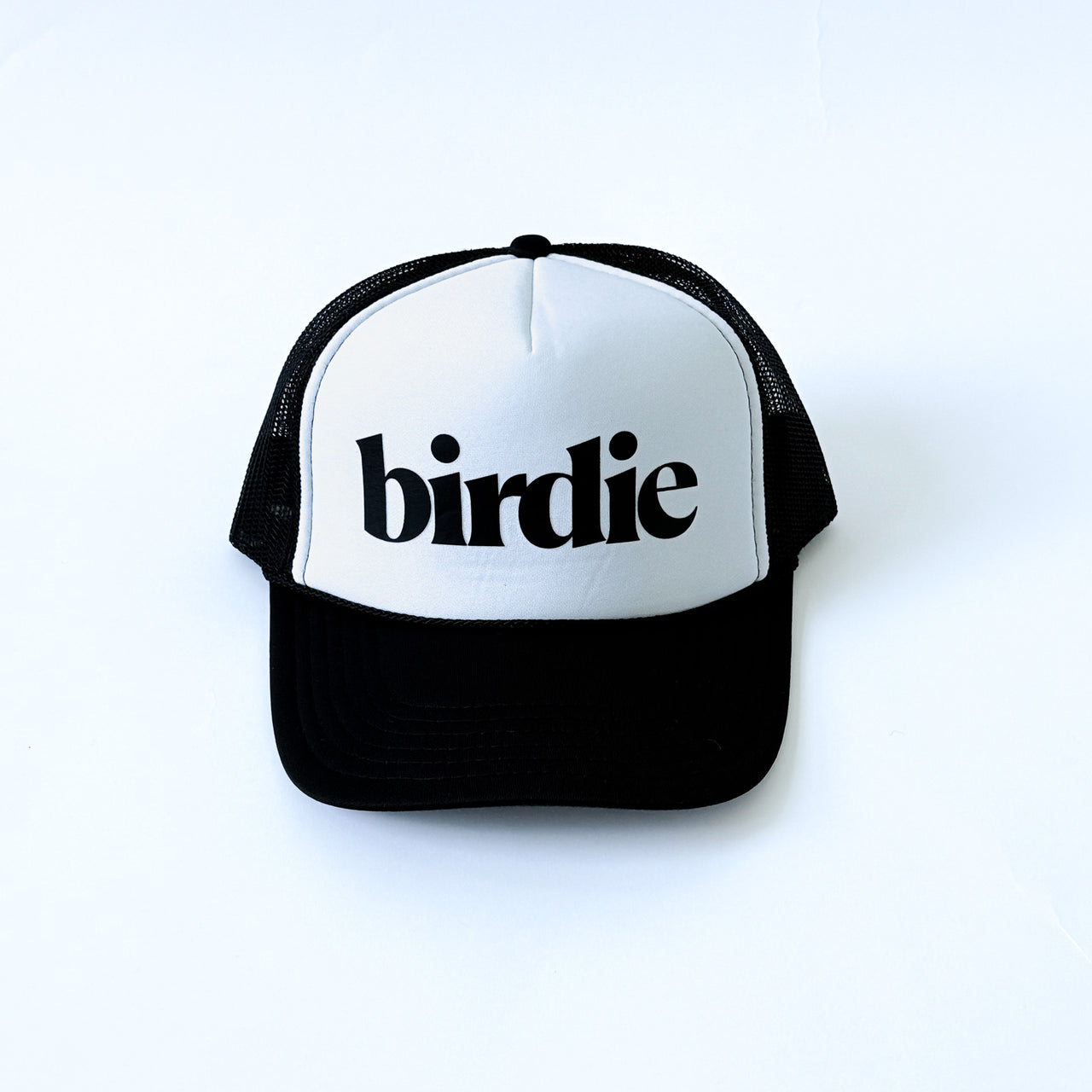 Birdies Black/White Trucker Hat