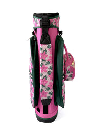 Lightweight golf cart bag for women back view