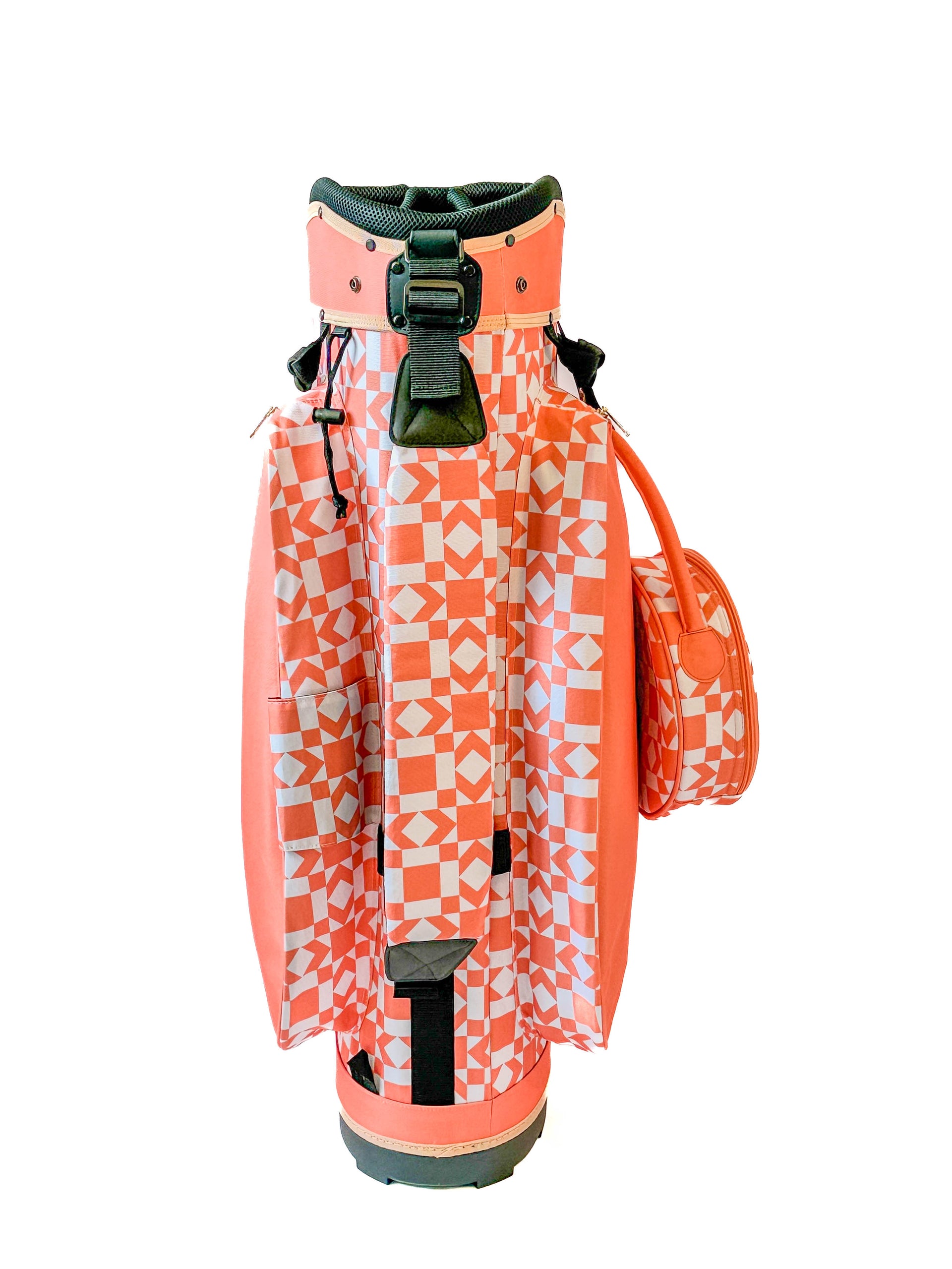 Lightweight women’s golf bag back pocket storage
